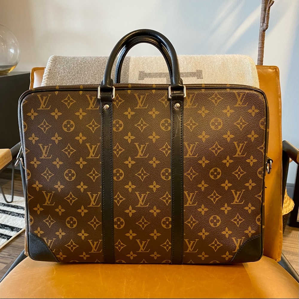 Louis Vuitton Porte Documents Voyage GM Monogram Briefcase